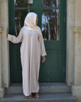 Blush Pearl Abaya