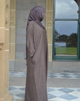 Chestnut Brown Abaya