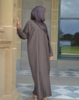 Chestnut Brown Abaya