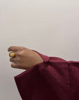 Dark Crimson Abaya