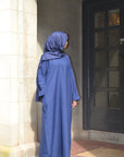 Deep Saphire Abaya