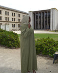 Olive Meadow Abaya