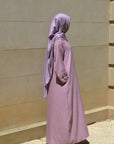 Rosewood Pink Abaya